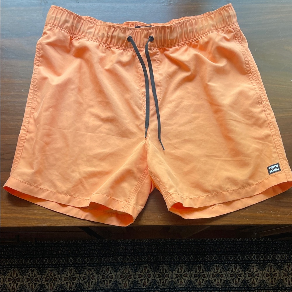 Men's Recycled Billabong Orange Swim Shorts